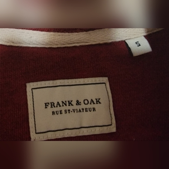 Frank & Oak Zip Up Hoodie - Picture 3 of 4